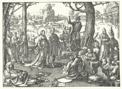 The Dance of the Magdalene by Lucas van Leyden